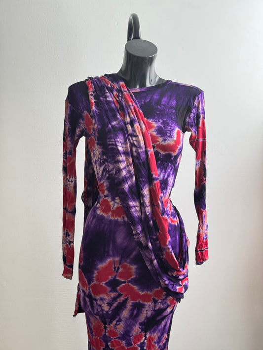 ROBE VIOLET FONCE